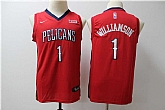Pelicans 1 Zion Williamson Red Youth Nike Swingman Jersey,baseball caps,new era cap wholesale,wholesale hats